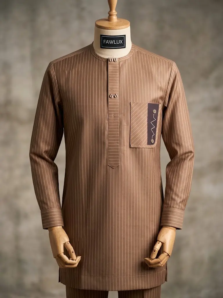 Luxury kaftan in premium fabric